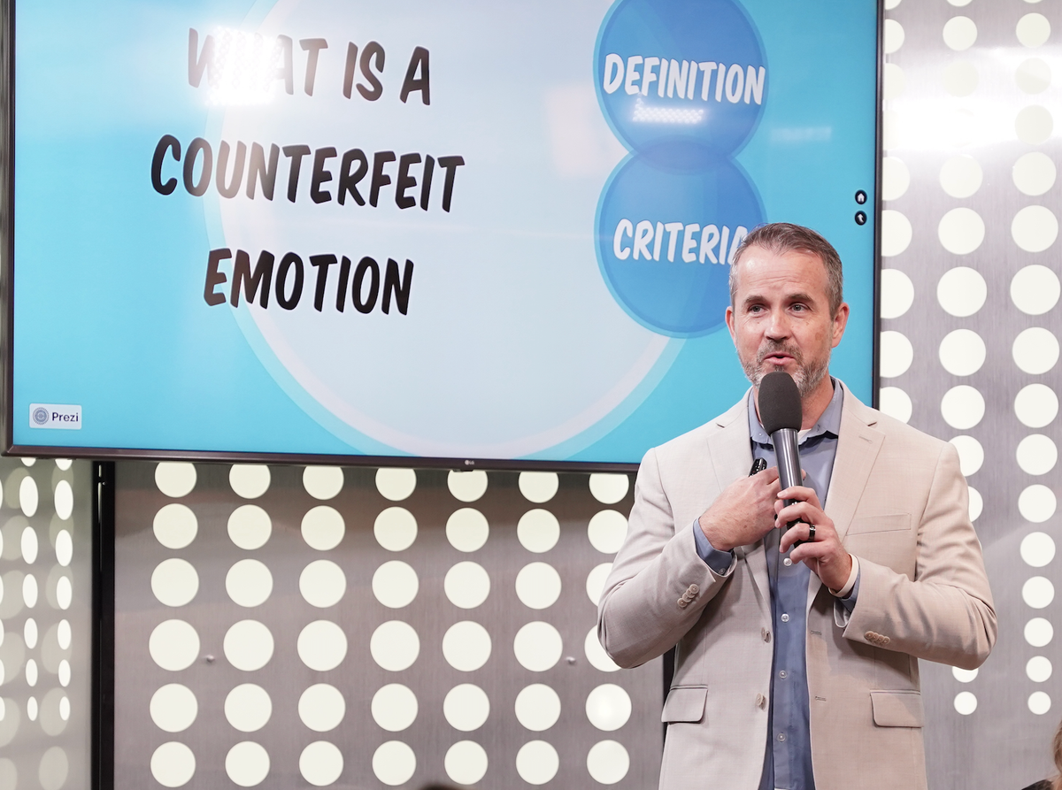 Curtis Morely Presents Framework on Authentic Versus Counterfeit Emotions