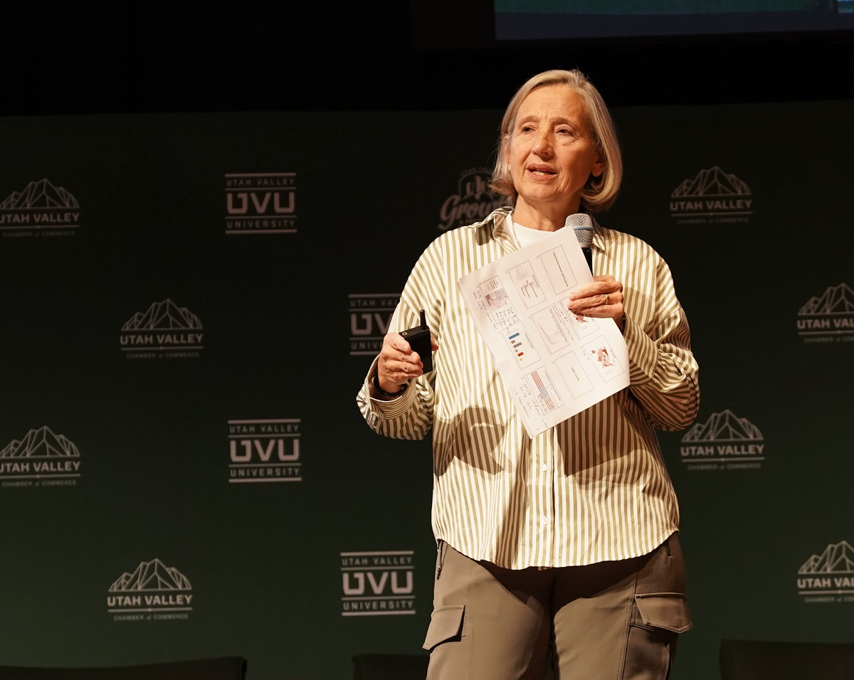 Dr. Natalie Gochnour Speaks on Utah's Strong Economy at Growth and Prosperity Summit