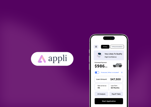 Appli: Leveraging AI to Boost Confidence and Transparency in Consumer Loans